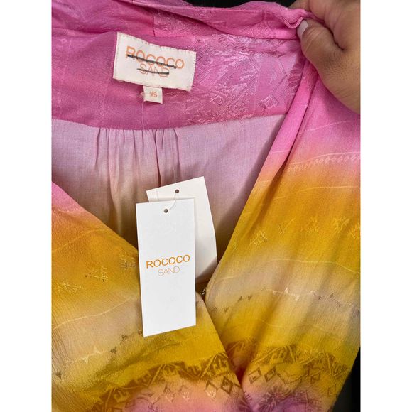 Rococo Sand
Ombré Wrap Mini Dress Revolve - Picture 8 of 8